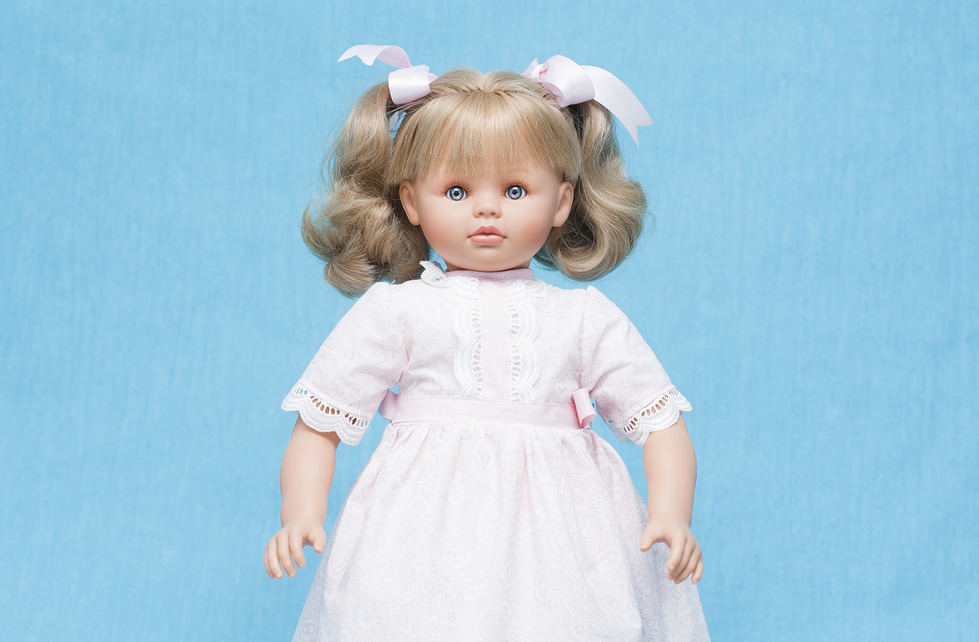 Кукла Пепа в розовом платье, 60 см.  